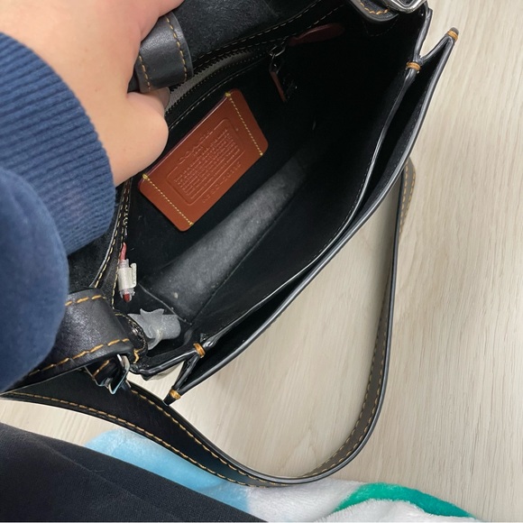 Coach Patchwork Saddle Bag 23 Crossbody Purse - Picture 9 of 10